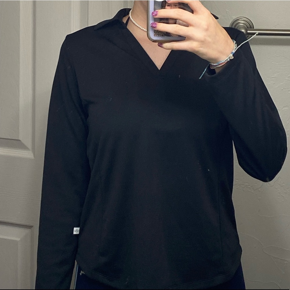 Lady Hagen Collared Golf Pullover